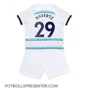 Chelsea Kai Havertz #29 Bortatröja Barn 2022-23 Kortärmad (+ korta byxor)
